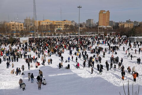 جشنواره «یک روز داغ برفی» در اردبیل
