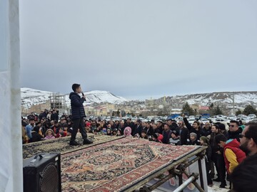 جشنواره بازی‌های زمستانی در شهرستان گرمی برگزار شد