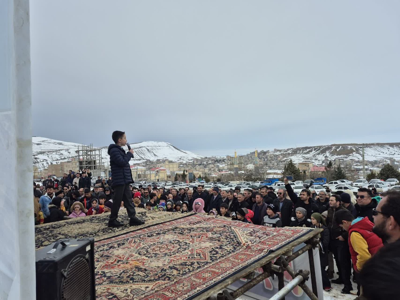 جشنواره بازی‌های زمستانی در شهرستان گرمی برگزار شد