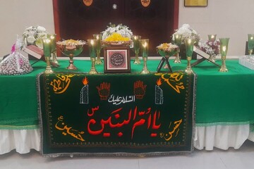 برگزاری آیین سفره موکب مردمی شنبه‌های ام‌البنینی در زنجان