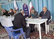 برپایی میز ارتباط مردمی اداره‌کل میراث‌فرهنگی خراسان شمالی در نمازجمعه