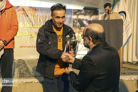 مراسم اختتامیه مسابقات اسکی آلپاین قهرمانی کشور