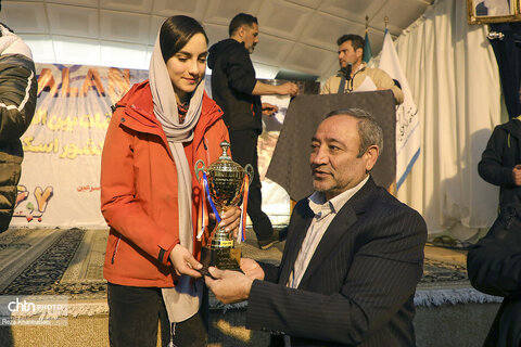 مراسم اختتامیه مسابقات اسکی آلپاین قهرمانی کشور