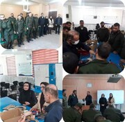 برگزاری دوره آموزشی معرق چوب برای سربازان وظیفه در ایلام