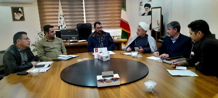 برگزاری نشست رئیس اداره میراث‌فرهنگی شازند با اعضای شورای شهر