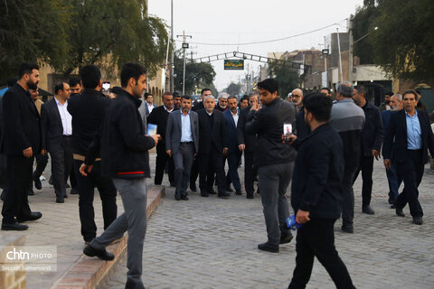 سفر وزیر میراث‌فرهنگی، گردشگری و صنایع‌دستی به دزفول