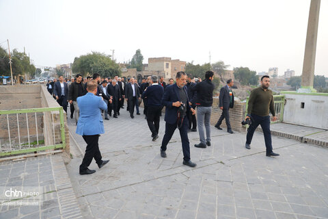 سفر وزیر میراث‌فرهنگی، گردشگری و صنایع‌دستی به دزفول