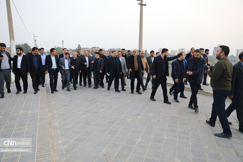 سفر وزیر میراث‌فرهنگی، گردشگری و صنایع‌دستی به دزفول