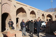بازدید معاون اقتصادی استاندار از پروژه های گردشگری و مرمتی در ابنیه تاریخی قزوین