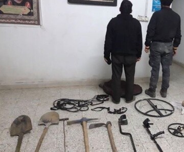 دستگیری ۲ نفر و کشف‌وضبط یک دستگاه فلزیاب غیرمجاز در حویق تالش