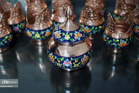 هنر میناکاری روی فلز مس