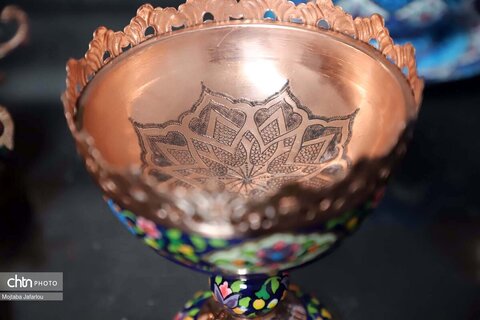 هنر میناکاری روی فلز مس