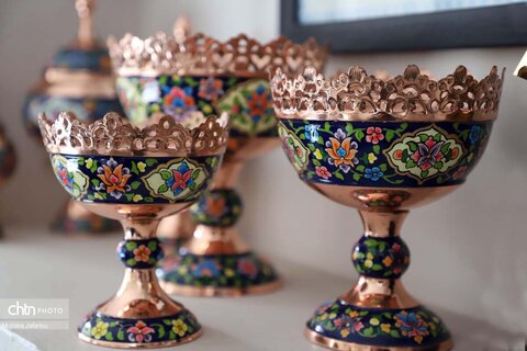 هنر میناکاری روی فلز مس