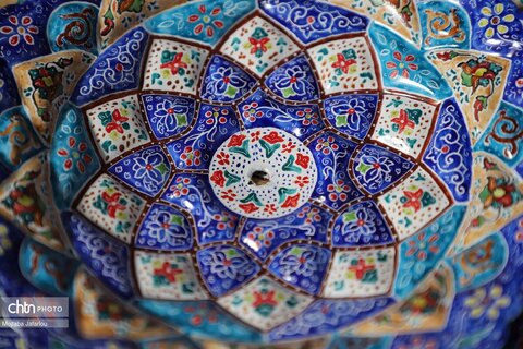 هنر میناکاری روی فلز مس