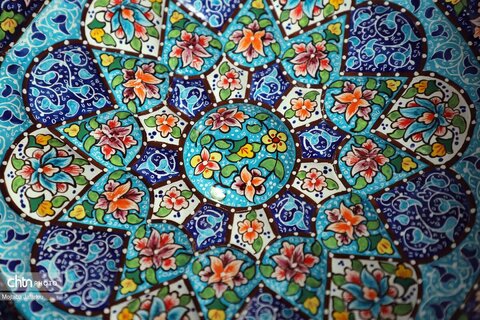 هنر میناکاری روی فلز مس