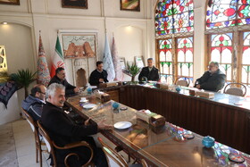 تجلیل از جانبازان اداره کل میراث فرهنگی آذربایجان شرقی همزمان با ویدیو کنفرانس با حضور وزیر میراث فرهنگی