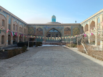 گنبد و مأذنه مسجد تاریخی سردار مرمت شد