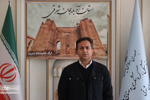 تجلیل از جانبازان اداره کل میراث فرهنگی آذربایجان شرقی همزمان با ویدیو کنفرانس با حضور وزیر میراث فرهنگی