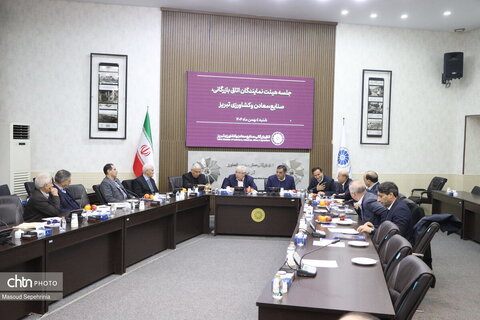 دیدار مدیرکل میراث فرهنگی استان آذربایجان شرقی با هیئت نمایندگان اتاق بازرگانی تبریز