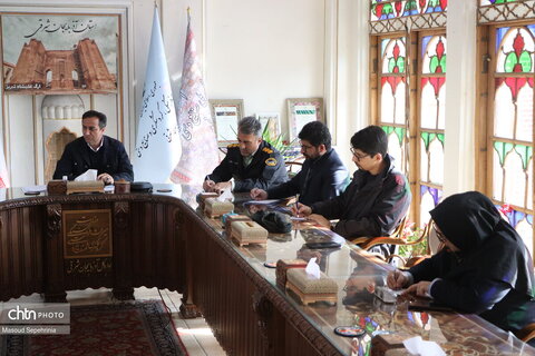 جلسه ستاد دهه فجر با حضور مدیرکل میراث فرهنگی استان آذربایجان شرقی