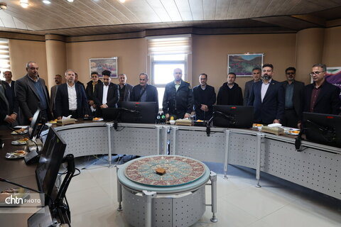 حضور آقای ندایی در آیین تکریم و معارفه مدیرکل میراث‌فرهنگی، گردشگری و صنایع‌دستی چهارمحال و بختیاری