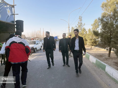 بازدید از موکب های نیمه شعبان در قم