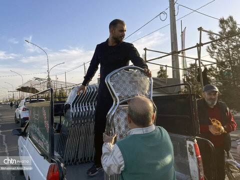 بازدید از موکب های نیمه شعبان در قم