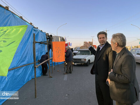 بازدید از موکب های نیمه شعبان در قم