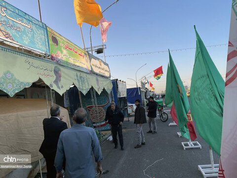 بازدید از موکب های نیمه شعبان در قم