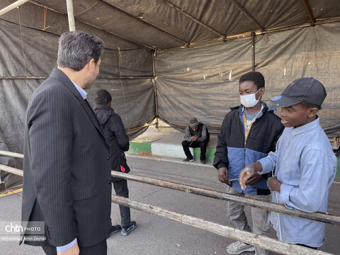 بازدید از موکب های نیمه شعبان در قم