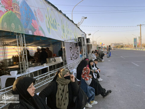 بازدید از موکب های نیمه شعبان در قم