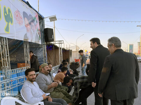 بازدید از موکب های نیمه شعبان در قم