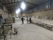 بازدید رئیس اداره میراث‌فرهنگی پیشوا از کارگاه تولیدی سفال و سرامیک صنایع‌دستی