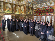 بازدید بانوان دستگاه‌های اجرایی از موزه هنر مکتب تبریز / تأکید بر نقش موزه‌ها در ارتقای نشاط اجتماعی و سواد فرهنگی