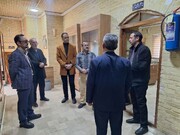بازدید فرمانده یگان حفاظت میراث فرهنگی زنجان از موزه  ابهر