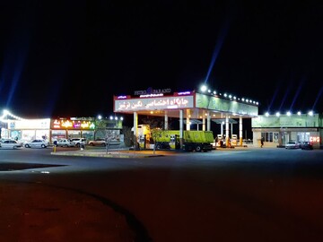 اجرای طرح توسعه و بهسازی سرویس‌های بهداشتی مجتمع خدمات رفاهی بین‌راهی کاشمر