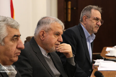 نشست اعضای انجمن دفاتر مسافرت هوایی و جهانگردی ایران با وزیر میراث فرهنگی، گردشگری و صنایع دستی