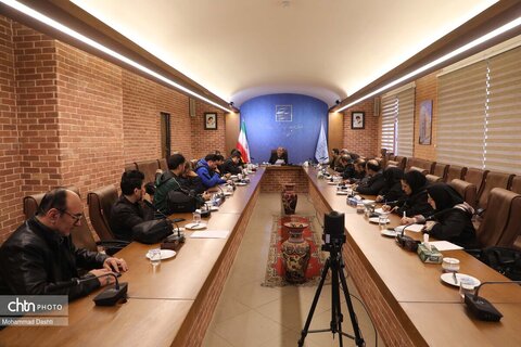 نشست خبری مدیرکل میراث‌فرهنگی، گردشگری و صنایع‌دستی استان اردبیل