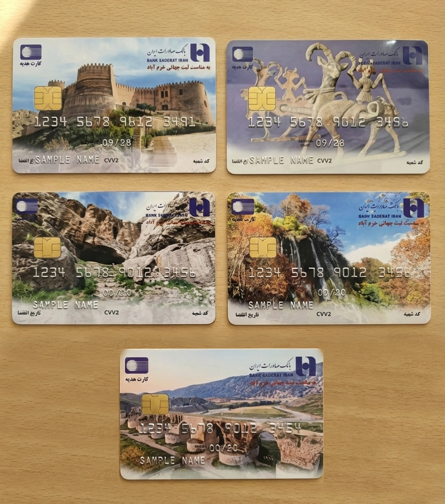 کارت هدیه با تصویر ثبت جهانی دره خرم‌آباد با حضور مدیران استانی رونمایی شد