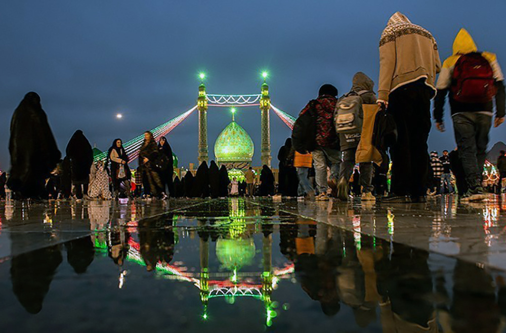 قم در نیمه شعبان