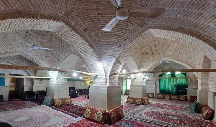 پایان مرمت مسجد تاریخی ۴۰۰ ساله روستای باغخواص ورامین