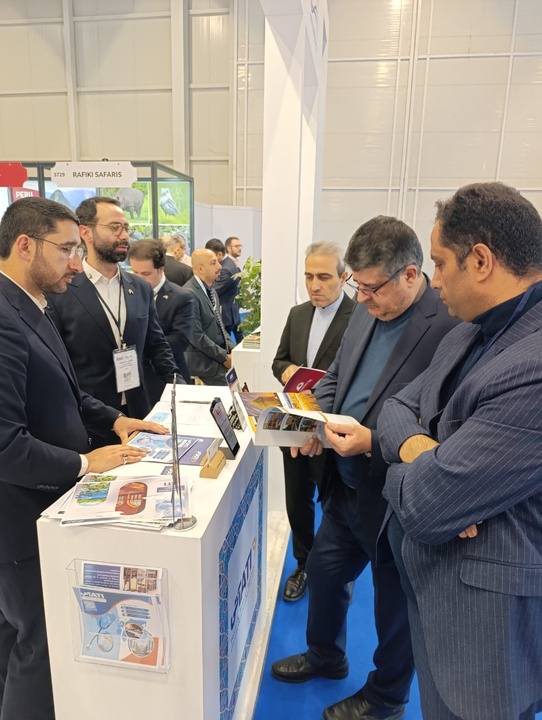 بازدید سرکنسول ایران در استانبول از پاویون گردشگری کشورمان در EMITT ۲۰۲۶