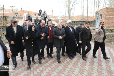 آغاز سفر دو روزه صالحی‌امیری، وزیر میراث‌فرهنگی به استان اردبیل