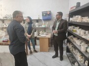 افتتاح کارگاه سفال و سرامیک کرمانشاه همزمان با دهه مبارک فجر