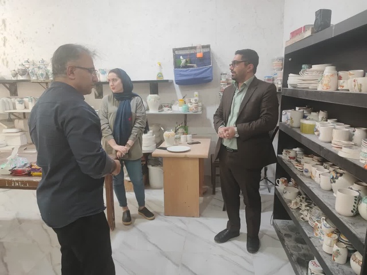 افتتاح کارگاه سفال و سرامیک کرمانشاه همزمان با دهه مبارک فجر