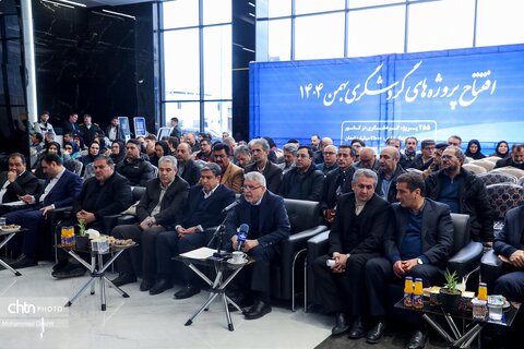 آئین بهره‌برداری هم زمان از ۲۵۵ پروژه گردشگری کشور در اردبیل