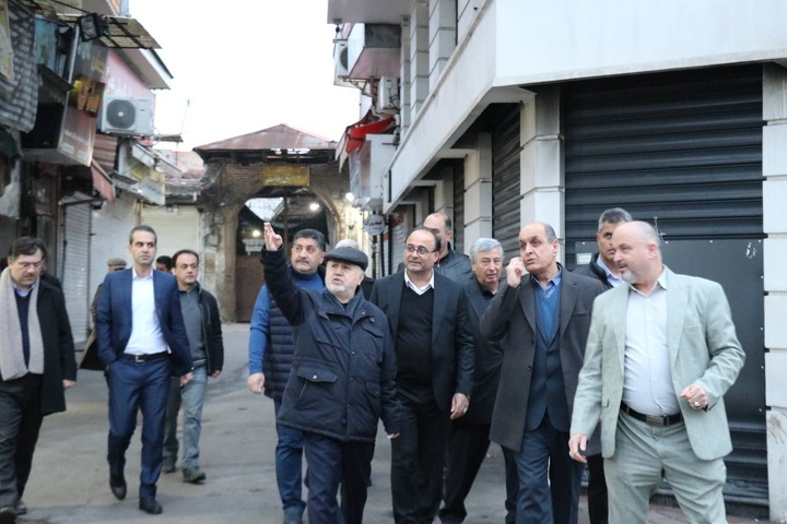 بازدید بازار رشت