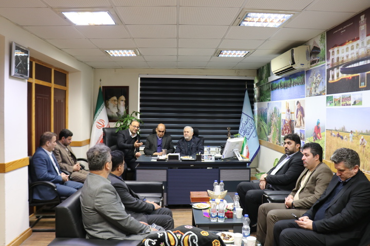 دارابی- دیدار با کارکنان