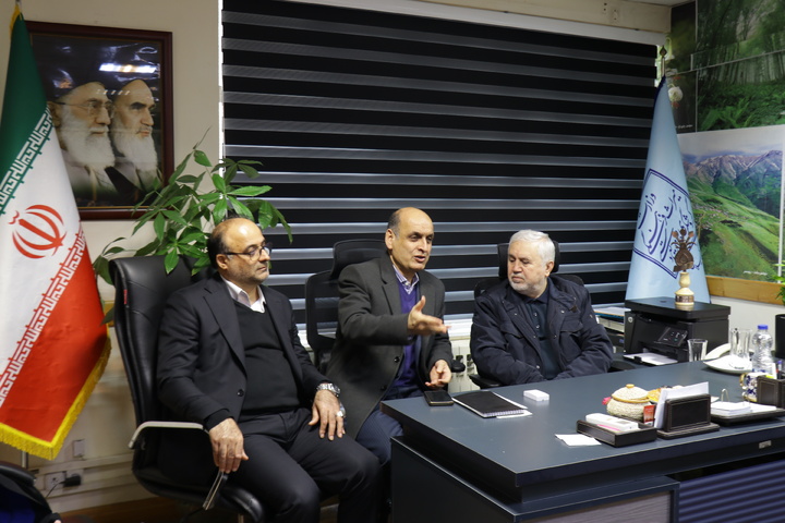 دارابی- دیدار با کارکنان