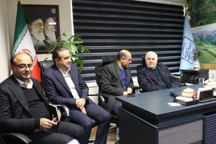 دارابی- دیدار با کارکنان